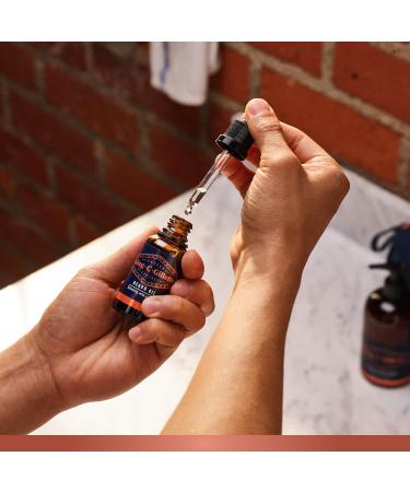 King C. Gillette Beard & Facial Care Oil - 30ml (2 Pack) | Argan Jojoba Avocado Macadamia & Almond Oils | Perfect Gift for Men - Buy Online on GoSupps.com