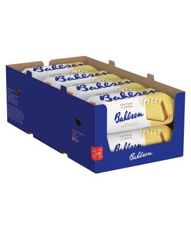 Bahlsen Comtess Lemon - Pack of 8 - juicy lemon cake with light icing individually wrapped (8 x 350 g) Lemon Single