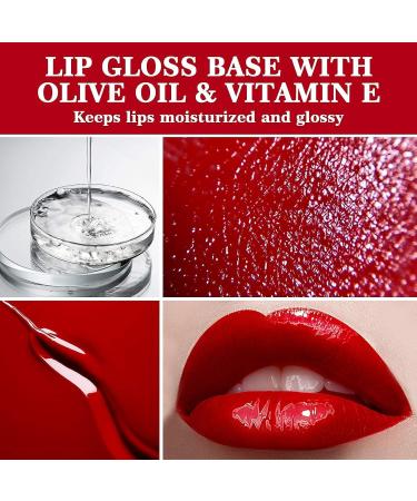DIY Lip Gloss Making Kit - Clear Lip Gloss Base with Olive Oil & Vitamin E - 14.1oz 2-Pack - Fragrance-Free, Safe for Sensitive Skin | Small Business Supplies - Buy Online on GoSupps.com