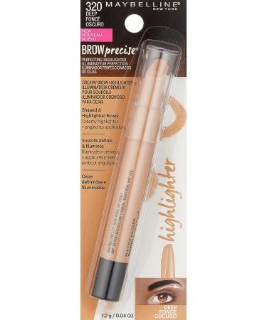Maybelline Brow Precise Perfecting Eyebrow Highlighter Dark 0.04 oz - Long-lasting Definition and Precision - Buy Online on GoSupps.com