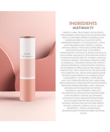 KAHI Multi Balm CV Refill - All-in-One Age-Defying Balm Stick with Beluga Caviar Oil - 48HR-Hydrating Moisturizer for Under Eye Cheeks Neck Lips - Luxury Korean Skincare (9g 0.31 oz) Multi Balm CV - Refill - Buy Online on GoSupps.com