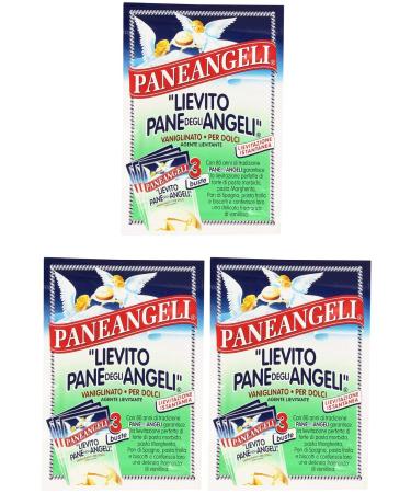 3 x Paneangeli Lievito Vanigliato 48g Oxygen Paste Vanilla Yeast (3 x 16g sachets).