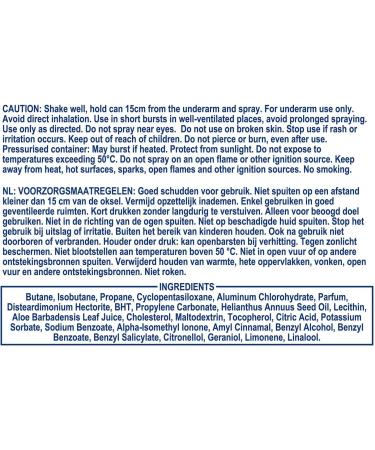 Vaseline Antiperspirant Deodorant Active Fresh With Proderma - 150Ml - Pack Of 3 - Buy Online on GoSupps.com