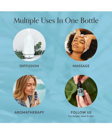 Fighting Five Essential Oil Synergy Blend 10ml - 100% Pure Therapeutic Grade, Undiluted Aromatherapy Scented Oil - Homeopathic Wellness (1 Pack) - Buy Online on GoSupps.com