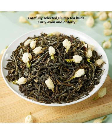 Jasmine Mao Feng Tea 200g71oz Jasmine Flower Chinese Green Tea No Bitterness Long Lasting Taste Gifts for Parents Friends and Family and Morning Tea Afternoon Tea Holiday Party - Buy Online on GoSupps.com