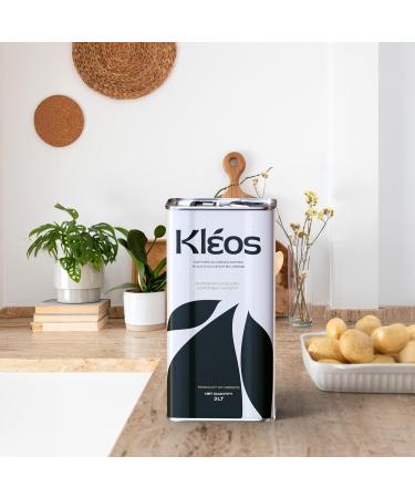 Kleos Kalamata 2023 New Harvest Extra Virgin Olive Oil 3L Tin - Pack of 1 - Buy Online on GoSupps.com