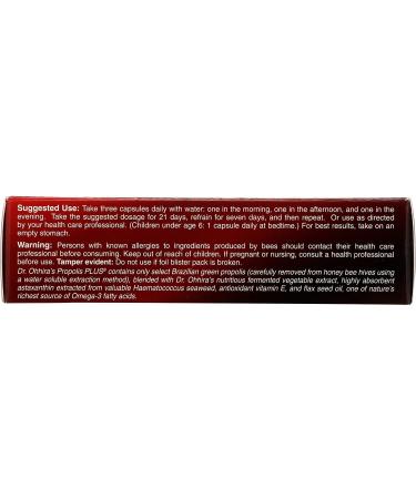 Dr. Ohhira's Propolis Plus - 30 Capsules for Immune Support & Wellness - Buy Online on GoSupps.com
