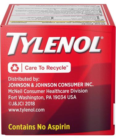 Buy Tylenol Extra Strength Coated Tablets 500mg - Acetaminophen 24 Count | Fast International Shipping - Buy Online on GoSupps.com
