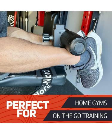 EZ-Nord: Elite Hamstring Training Equipment for Knees Over Toes - Nordic Curl Raises - Premium Quality & Quick Strap System - Buy Online on GoSupps.com