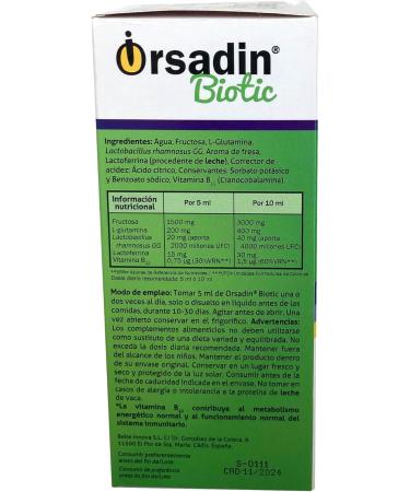  ORRAVAN Ordasin Biotic Kids 100ml - Buy Online on GoSupps.com