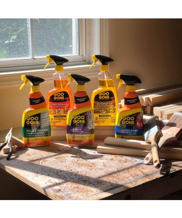Goo Gone Pro-Power Spray Gel 24oz | Surface Safe Cleaner for Stickers & Tools | No Harsh Odors - International Shipping Available - Buy Online on GoSupps.com