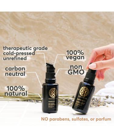 True Moringa Oil for Face, Body & Hair - 100% Pure Cold-Pressed Anti-aging Oil - Lavender 30ml - Vegan & Non-GMO - Buy Online on GoSupps.com