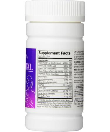21st Century Prenatal Tablets 60 Count - Pack of 2 | Essential Pregnancy Supplement - Buy Online on GoSupps.com