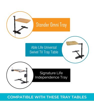 Stander Utensil Compartment Accessory for Omni Tray - Enhance Organization with Pen & Utensil Holder - Buy Online on GoSupps.com
