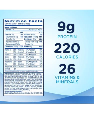 Ensure Original Nutrition Shake Vanilla 8 fl oz - Pack of 16 | Standard Packaging - Buy Online on GoSupps.com