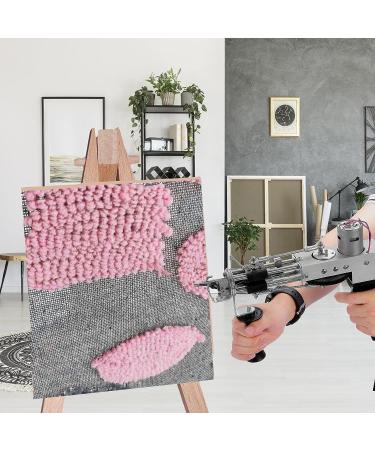 FancyBant Electric Tufting Gun for Cut Pile Rugs | Handheld Carpet Maker Machine for Weaving Various Patterns - Dark Black - Buy Online on GoSupps.com