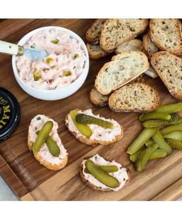 Maille Mini Cornichons Petits Croquants Bocal Croquants et Intenses 370g - Buy Online on GoSupps.com