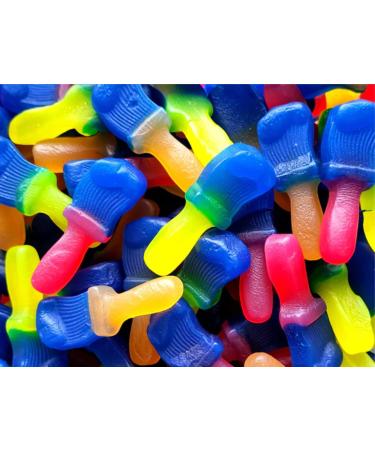 1kg Tongue Painters Candy Pick & Mix Sweets Mixed Assortment Gummy Selection Resealable Pouch Share Bag