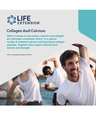 Life Extension Bone Strength Collagen Formula - 120 Capsules for Healthy Bones - Buy Online on GoSupps.com