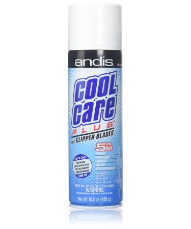 Andis Cool Care Plus For Blades 15.5 Ounce Aerosol (458ml) (2 Pack)