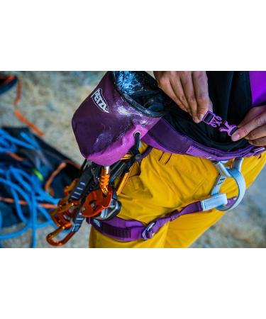 Petzl Saka Large Chalk Bag - Ergonomic Design - Violet - One Size - Buy Online on GoSupps.com