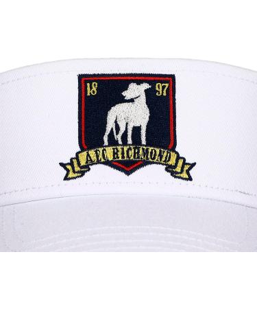 Ted Lasso AFC Richmond Greyhounds White Visor - Official Merchandise - Buy Online on GoSupps.com