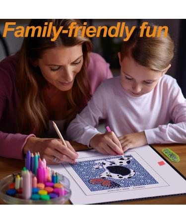HUBENDMC 9 Pack 5D Diamond Painting Kits for Kids - Cute Full Drill DIY Gem Arts and Crafts - Ages 8-12 - Diamond Dots Home Wall Decor 6X6 inch - Buy Online on GoSupps.com