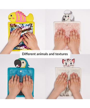 Sensory Mats for Children & Pets | Tactile Sensory Pads for Autism | 6-Pack Learning Tiles & Mats - Buy Online on GoSupps.com