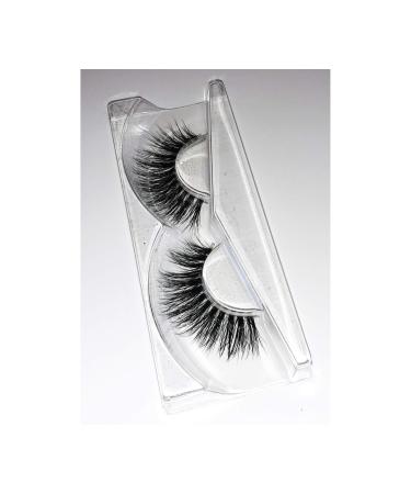 Alluring Clear Band 3D Reusable Siberian Mink Fur False Eyelashes - Hand-made Cruelty-Free Style F116 - Buy Online on GoSupps.com