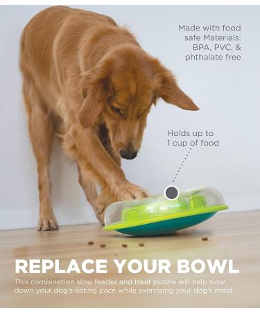 Outward Hound Nina Ottosson Wobble Bowl - Interactive Slow Feeder Dog Game | Level 1 (Easy) - Buy Online on GoSupps.com
