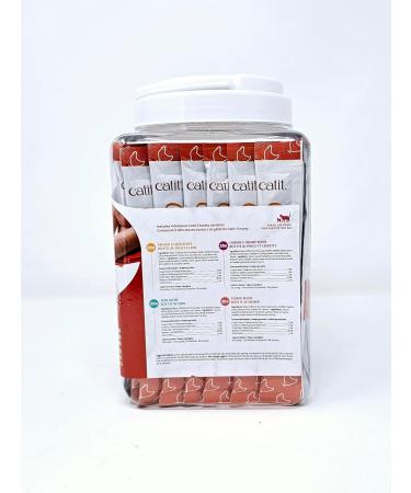 Catit Creamy Lickable Cat Treats with Taurine Gift Jar Includes 4 Delicious Flavours - 80 x 10 g / 800g - Buy Online on GoSupps.com