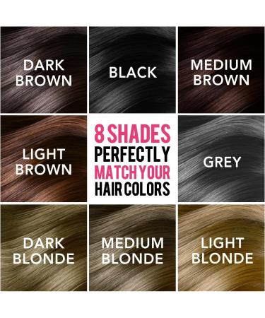 immetee Hair Root Touch Up Pen Instant Hairline Concealer Pen Hair Dye Brush Pens Root Concealer & Gray Hair Coverage. 7ml/0.23fl oz (Light Brown) - Buy Online on GoSupps.com