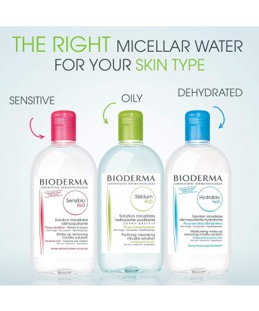 Bioderma - S bium H2O - Micellar Water - Cleansing and Make-Up Removing - for Combination to Oily Skin 500 millilitre (Duo) - Buy Online on GoSupps.com