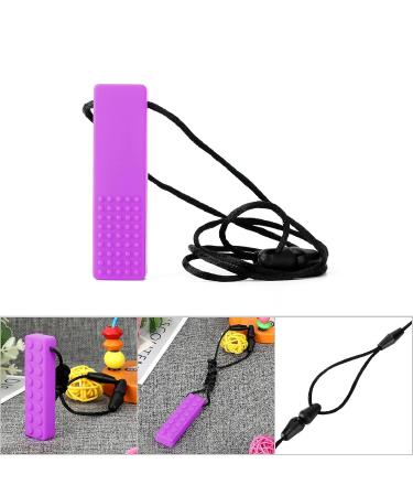 Shipenophy Adjustable Silicone Teether for Ages 3+ Safe & Soothing Purple Teething Toy - International Shipping Available - Buy Online on GoSupps.com