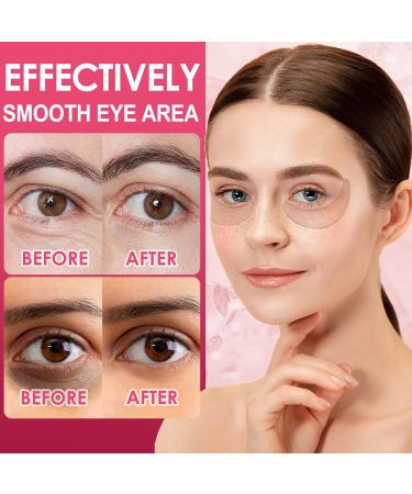 16 PCS Reusable Under Eye Patches for Wrinkles | Anti-Aging Gel Eye Pads for Dark Circles & Bags | Overnight Treatment for Face & Under Eyes - Buy Online on GoSupps.com