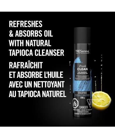 TRESemm Fresh Clean Dry Shampoo oily hair style extender refreshes & absorbs oil with natural tapioca starch Fresh Bouquet Scent 206 g - Buy Online on GoSupps.com