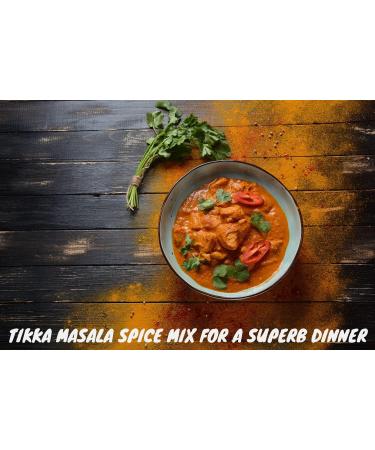A Kilo Of Spices | Authentic Tikka Masala Powder | Prepare Restaurant-Grade Chicken Tikka or Paneer Tikka in the Comfort of Your Own Home | GMO-Free | Vegan - Tikka Masala Powder 1 Kg 1kg - Buy Online on GoSupps.com