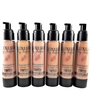 Luxury By Sofia Tinted Moisturizer | Organic & Natural Ingredients | Moisturizes Brightens Smooths & Plumps Skin | Deep Skin Hydration With Certified Skin-Friendly & Safe Properties (Toffee) - Buy Online on GoSupps.com