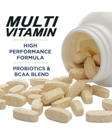 Performance Inspired Nutrition Whole Food Multi Vitamin with Probiotics, BCAAs, and Herbal Complex - 90 Count - Buy Online on GoSupps.com