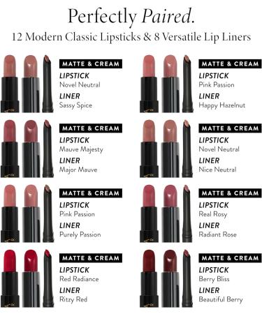 LAURA GELLER NEW YORK Modern Classic Matte Lipstick in Red Radiance - Luxurious Ultra-Rich Color with Lightweight Matte Finish - Buy Online on GoSupps.com