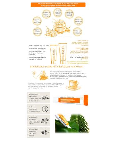 Buy Purito Sea Buckthorn Vital 70 Cream 50ml | Hydrating & Nourishing Skincare | International Shipping - Buy Online on GoSupps.com
