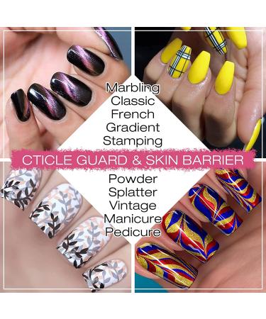 Dr. MODE 30ML Liquid Latex for Nails - Fast Drying Cuticle Protector Peel Off Barrier with Bonus Tweezers - Pink Nail Art Set - Buy Online on GoSupps.com