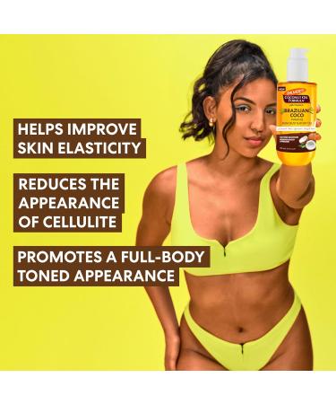 Palmer's Coconut Oil Formula Brazilian Coco Firming Body Oil with Vitamin E 6.5 Fl Oz Helps with Skin Tightening & Firming of Bum Bust & Belly Provides 48Hr Moisture Dermatologist Approved - Buy Online on GoSupps.com