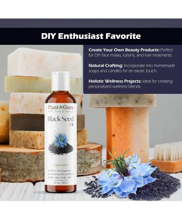 Black Cumin Seed Oil 32 fl. oz. Unrefined Cold Pressed 100% Pure Natural Nigella Sativa Kalonji Oil for Skin Care Hair Growth Scalp and Massage. - Buy Online on GoSupps.com