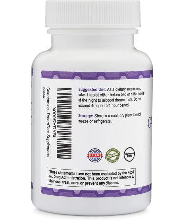 Galantamine 4mg - 60 Tablets for Dream Recall & Lucid Dreaming - Buy Online on GoSupps.com
