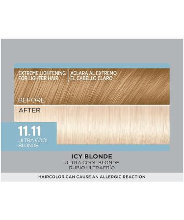 L'Oreal Paris Feria 11.11 Icy Blonde Permanent Hair Color - Ultra Cool Blonde Dye - Buy Online on GoSupps.com