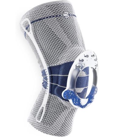 Bauerfeind GenuTrain Comfort Knee Brace - Unisex Injury Relief & Stabilization for Gonarthrosis & Arthritis - Size 7C Black No Silicone Edge - Buy Online on GoSupps.com