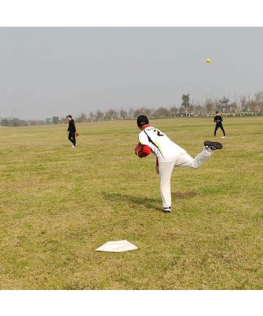 Eco Walker Thrown Down Baseball Bases - Ideal for Teeball, Softball, Kickball - Kids Backyard Practice & School - White - Buy Online on GoSupps.com