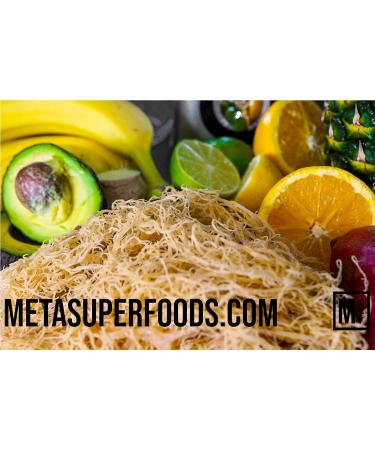 Dried Irish Sea Moss 100g - Wild Harvested Caribbean Sea Moss | Vegan UK-Made Superfood | Non-GMO | Rich in Natural Vitamins & Minerals - Dr Sebi Approved - Buy Online on GoSupps.com