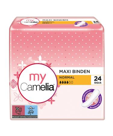 Camelia Maxi Pads Normal Self-Adhesive 5 x 24 pieces